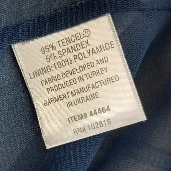 NEW Garnet Hill S Sleeveless Tencel Jersey Mini Dress Side Pockets - Picture 6 of 9